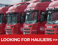 HCS is looking for hauliers