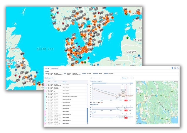 HCS tilbyder vejtransport i hele Europa - track and trace på forsendelser